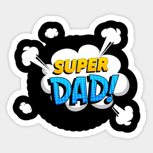 super dad Sticker